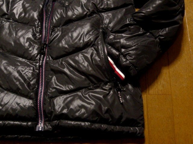 L(US)XL(JP位)トミーヒルフィガーUSA限定 TOMMY HILFIGER ブラック 極