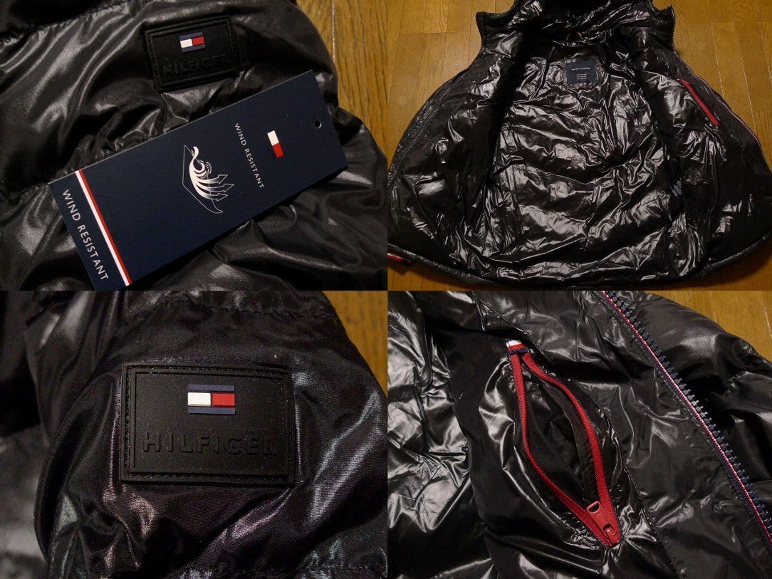 L(US)XL(JP位)トミーヒルフィガーUSA限定 TOMMY HILFIGER ブラック 極