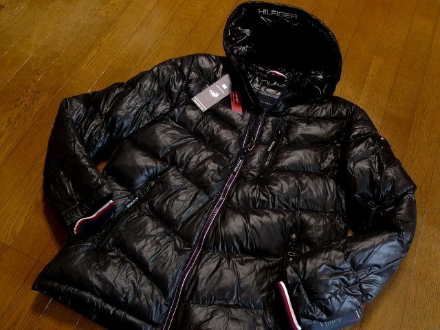 L(US)XL(JP位)トミーヒルフィガーUSA限定 TOMMY HILFIGER ブラック 極