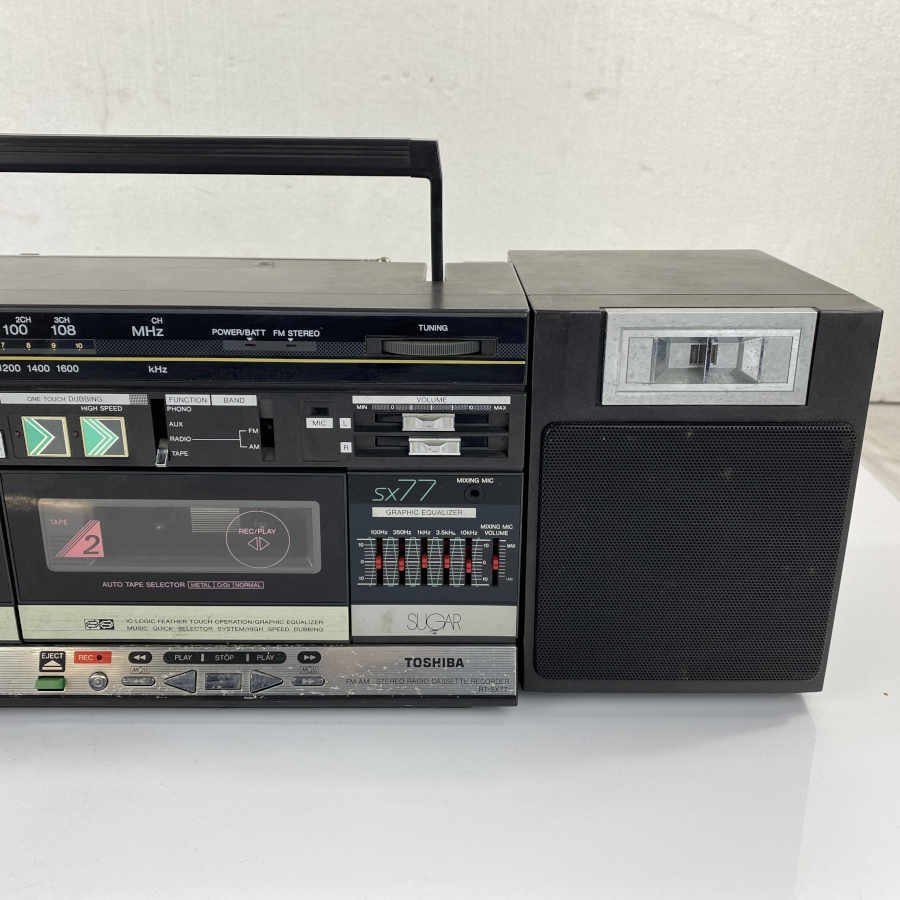 TOSHIBA/東芝 RT-SX77 ラジカセ 難有 ジャンク品 福岡 の入札履歴