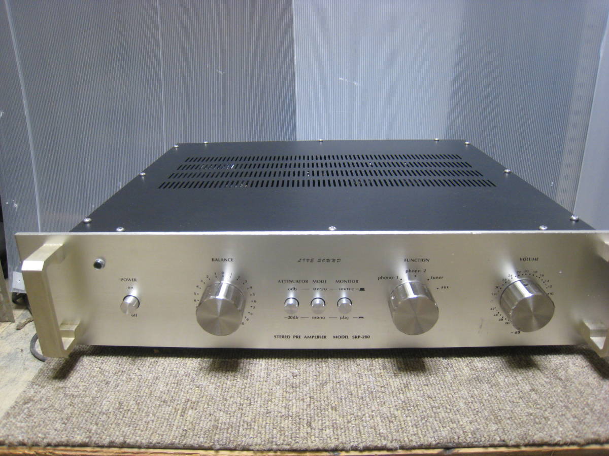 三栄無線 真空管プリアンプ SRP-200 動作品