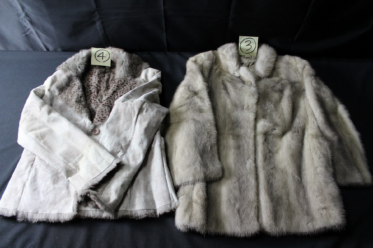 12yP01439F】☆毛皮☆コート☆SAGA MINK 他☆ミンク☆レディース☆9号 