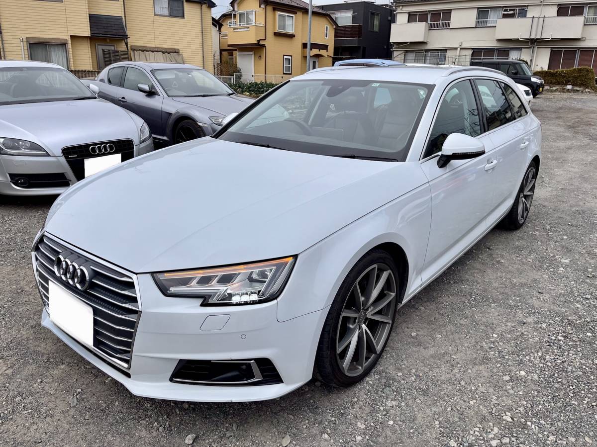 【全込価格！2018y AUDI A4アバント2.0S！】AA評価済！実走4.8万km！検R5/12！フルLED！Apple car play！流ウィンカー！先進安全機能！