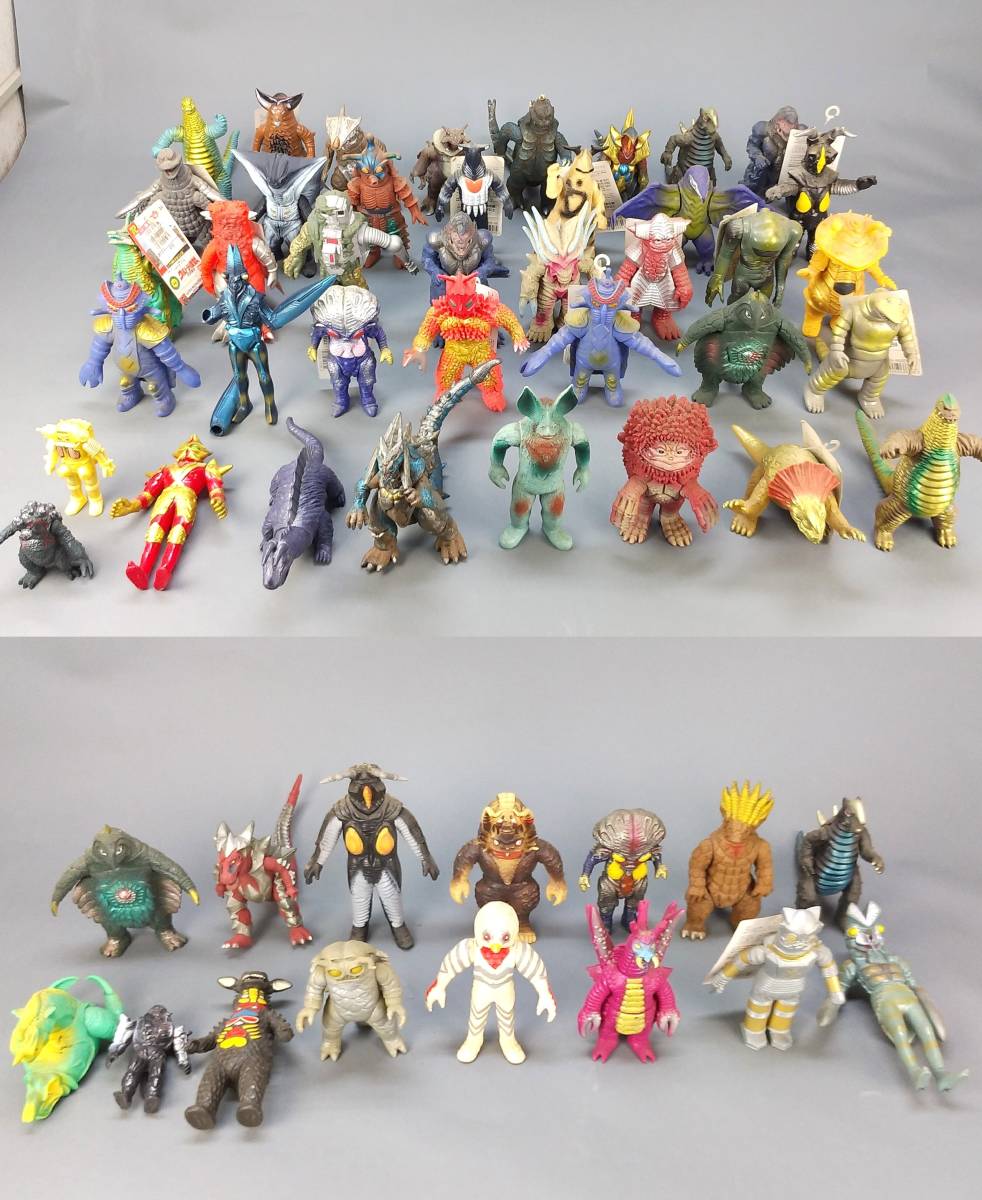 DX41◇ウルトラマン◇怪獣 ソフビ 人形 まとめて 当時物 円谷プロ