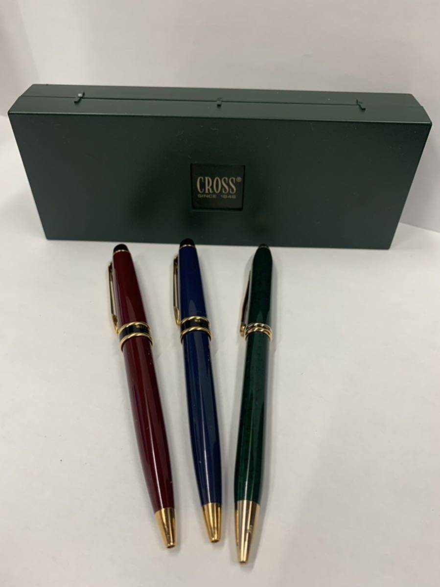 ☆1円スタート☆CROSS クロス ボールペン1本＆WATERMAN ボールペン