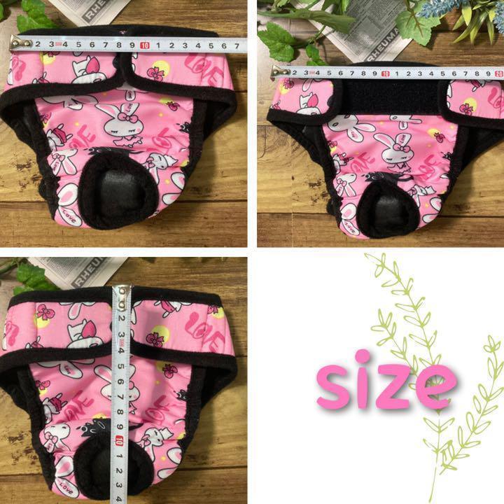 犬 女の子用 サニタリーパンツ3枚 遠し