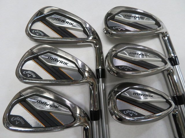 【中古】キャロウェイ　2020　ＭＡＶＲＩＫ　アイアン　６本（6～Ａ）　Ｒ　Diamana50 for CW