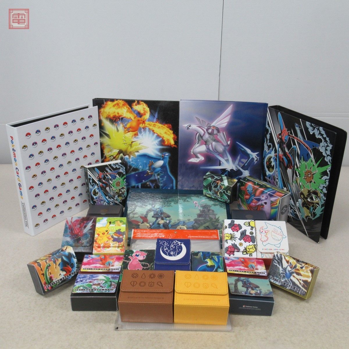 格安，限定セール ポケモンカード サプライ まとめて大量29点セット デッキケース バインダー 等 ブラッキー エーフィ デオキシス ポケカ トレカ 20(公式サプライ)｜売買されたオークション情報、yahooの商品情 公式サプライ