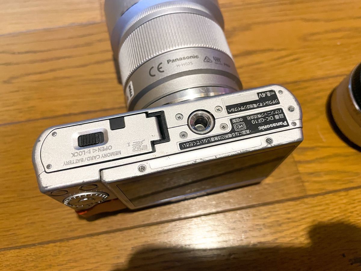 パナソニック ミラーレス一眼カメラ ルミックス GF10 ダブルレンズ