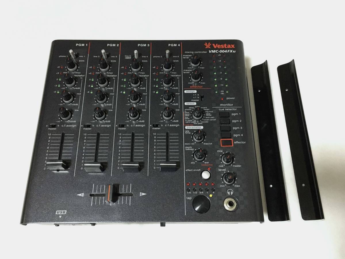 Vestax VMC-004FXU エフェクター内蔵 DJミキサー ジャンク