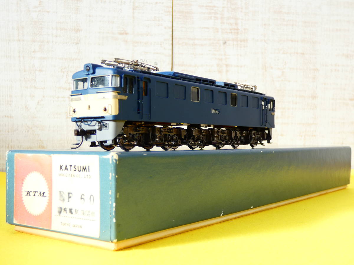 ジャンク カツミ EF60 直流電気機関車 HOゲージ [ec13] KTM KATSUMI