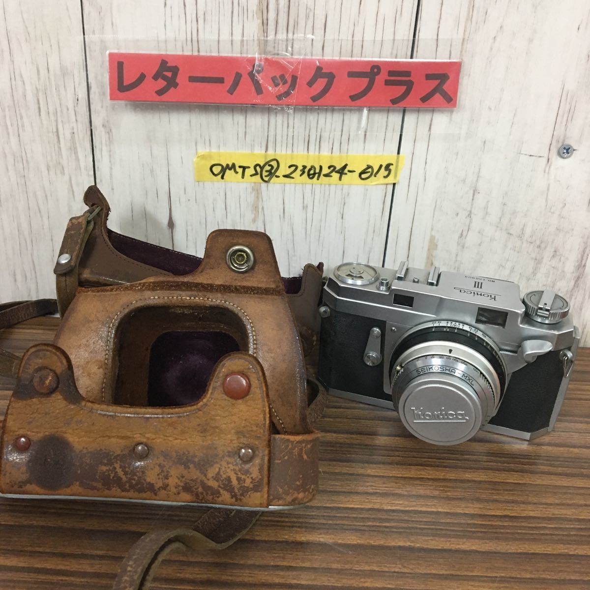 ◯ジャンク扱い KonicaⅢ SEIKOSHA-MXL 1:2 f=48mm ケース付き レンジ