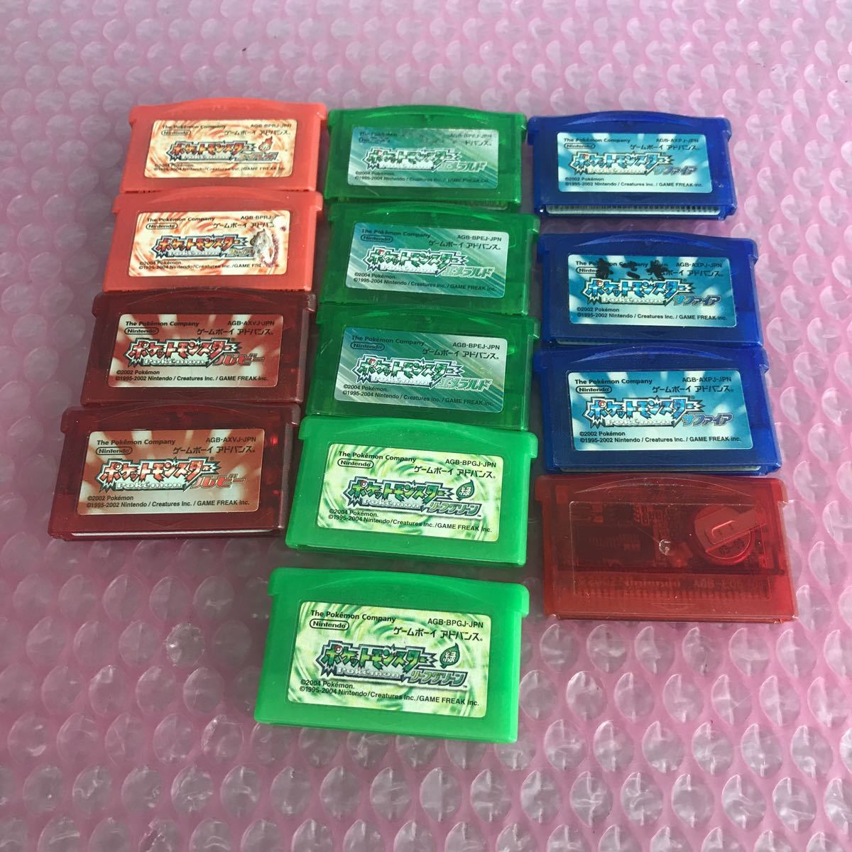 2140 見苦しく ゲームボーイアドバンス ポケモン エメラルド ルビー 