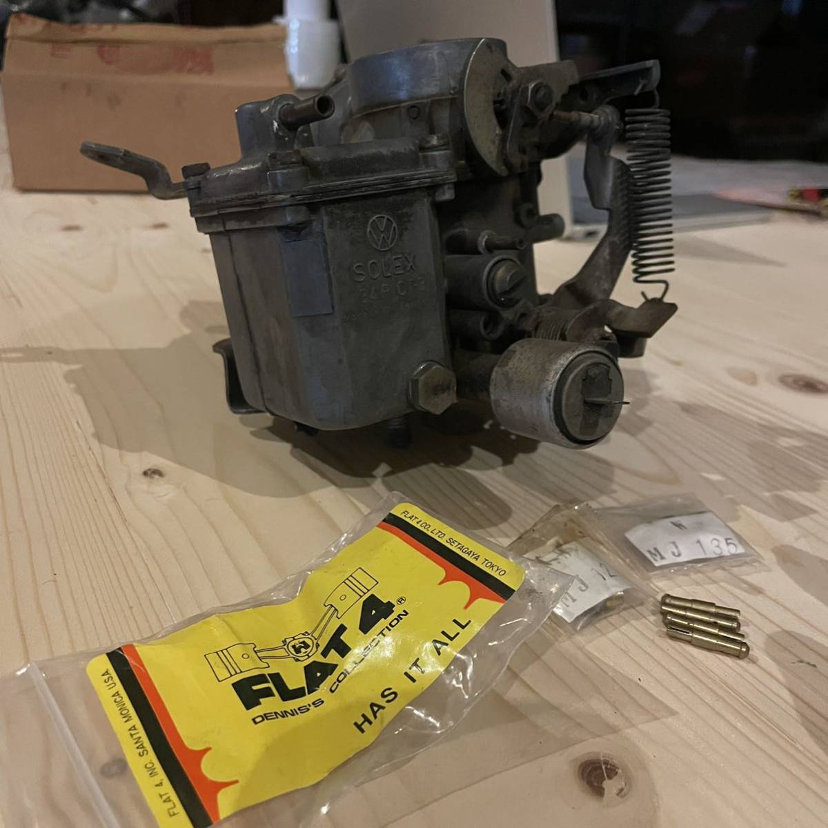 solex 34PICT 空冷vw キャブ ビートル カルマンギアtype1 type2 type3 