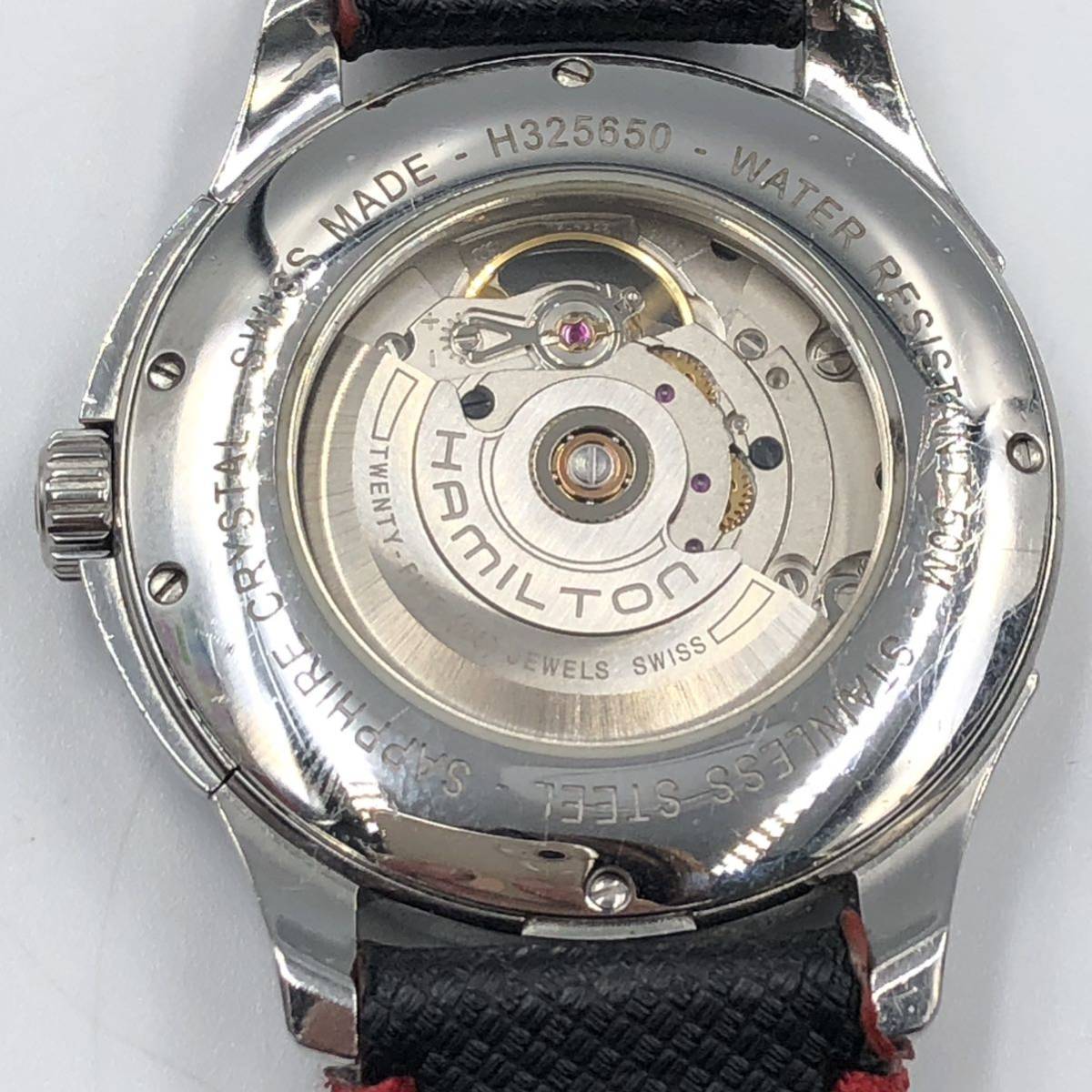 1.25TK-G23☆HAMILTON 腕時計☆ハミルトン/viewmatic/H325650/25 
