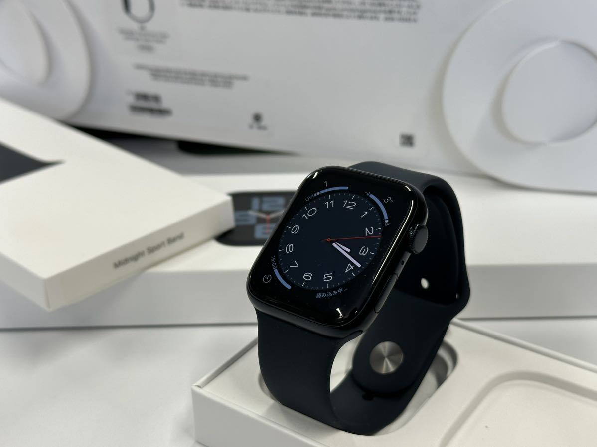 ☆即決 美品 100% Apple Watch SE2 44mm ミッドナイト ☆即決 美品 100% Apple Watch SE2 44mm ミッドナイト