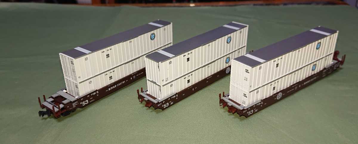KATO 106-6164 Gunderson MAXI-IV Double Stack Car BNSF 253791
