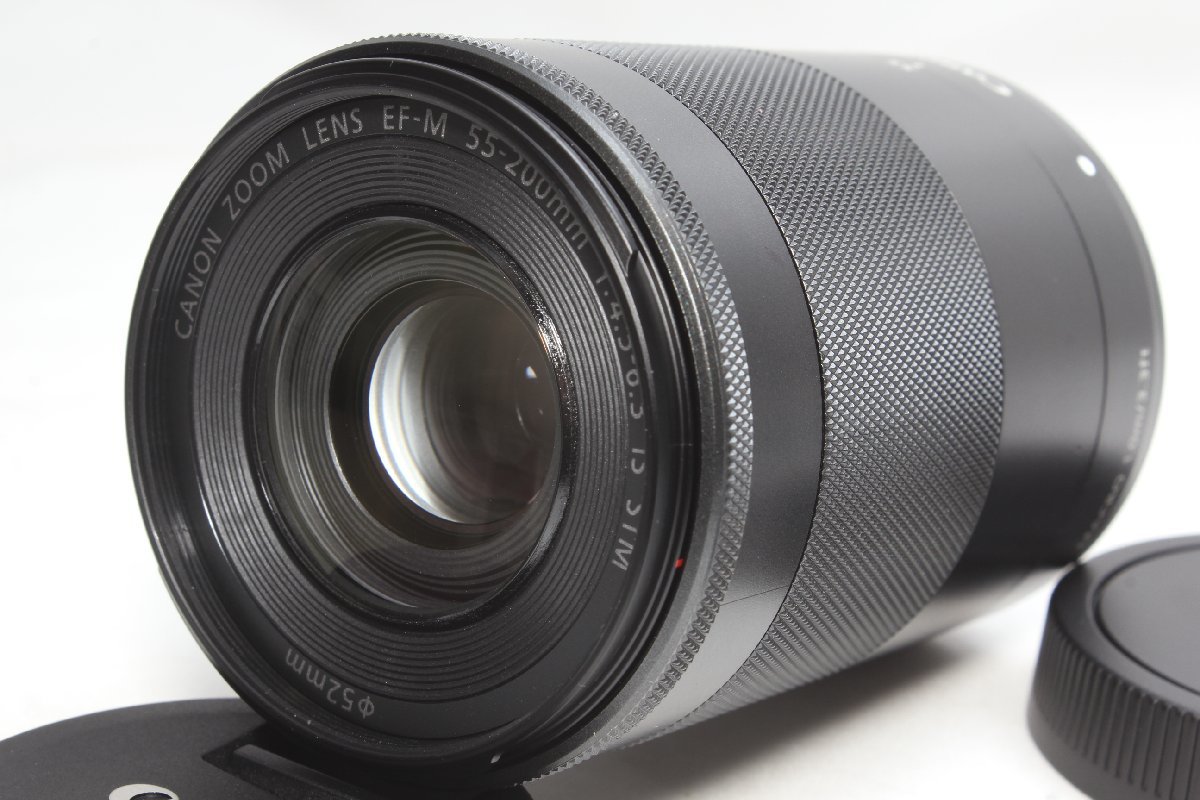 ☆極上品☆Canon キヤノン EF-M 55-200mm IS STM レンズ