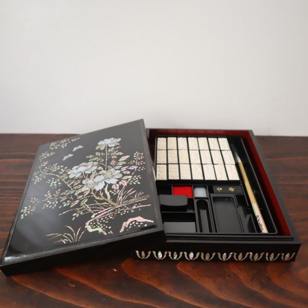 螺鈿 文箱セット 螺鈿文箱セット