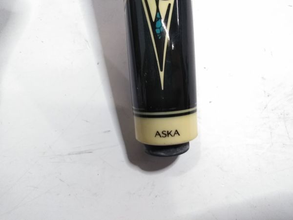ASKA　アスカ　ビリヤードキュー ◇ASKA アスカ ビリヤードキュー 19oz 149cm ADAM アダム キューケース