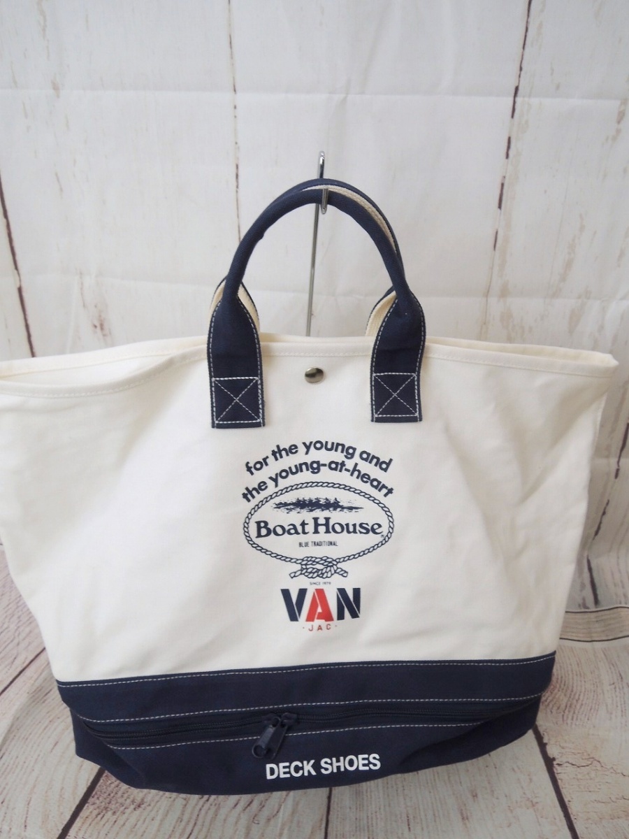 VAN JAC×Boat House ヴァンジャック×ボートハウス トートバッグ 