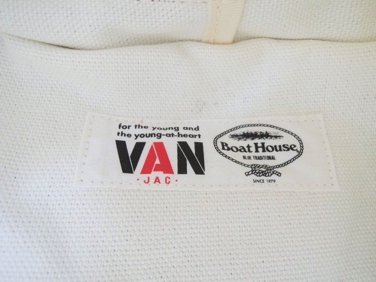 VAN JAC×Boat House ヴァンジャック×ボートハウス トートバッグ 