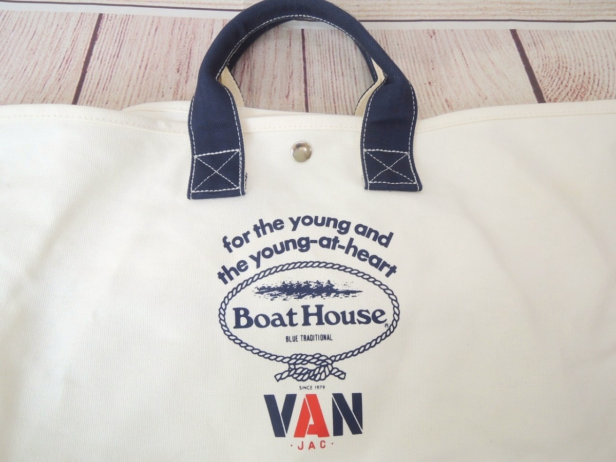 VAN JAC×Boat House ヴァンジャック×ボートハウス トートバッグ 