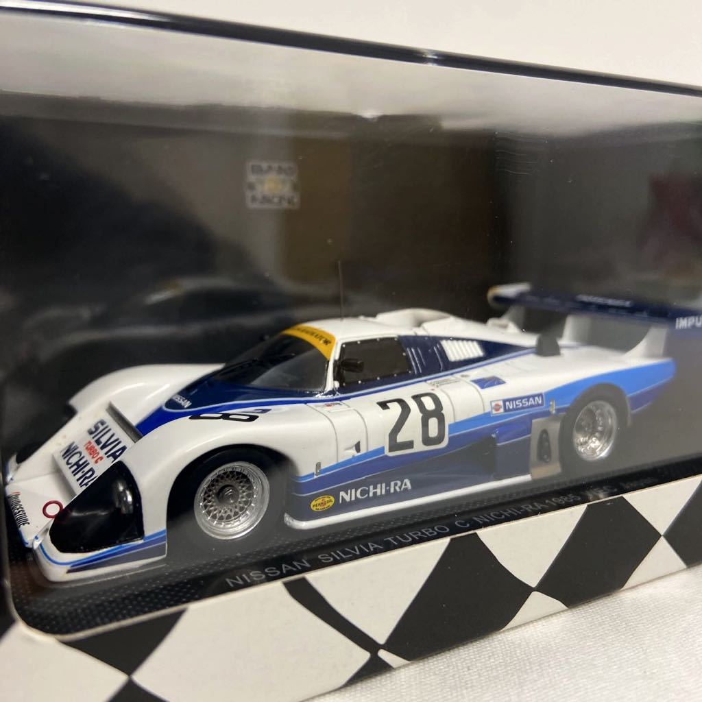 EBBRO 1/43 NISSAN SILVIA TURBO C NICHI-RA 1985年 #28 WEC JAPAN