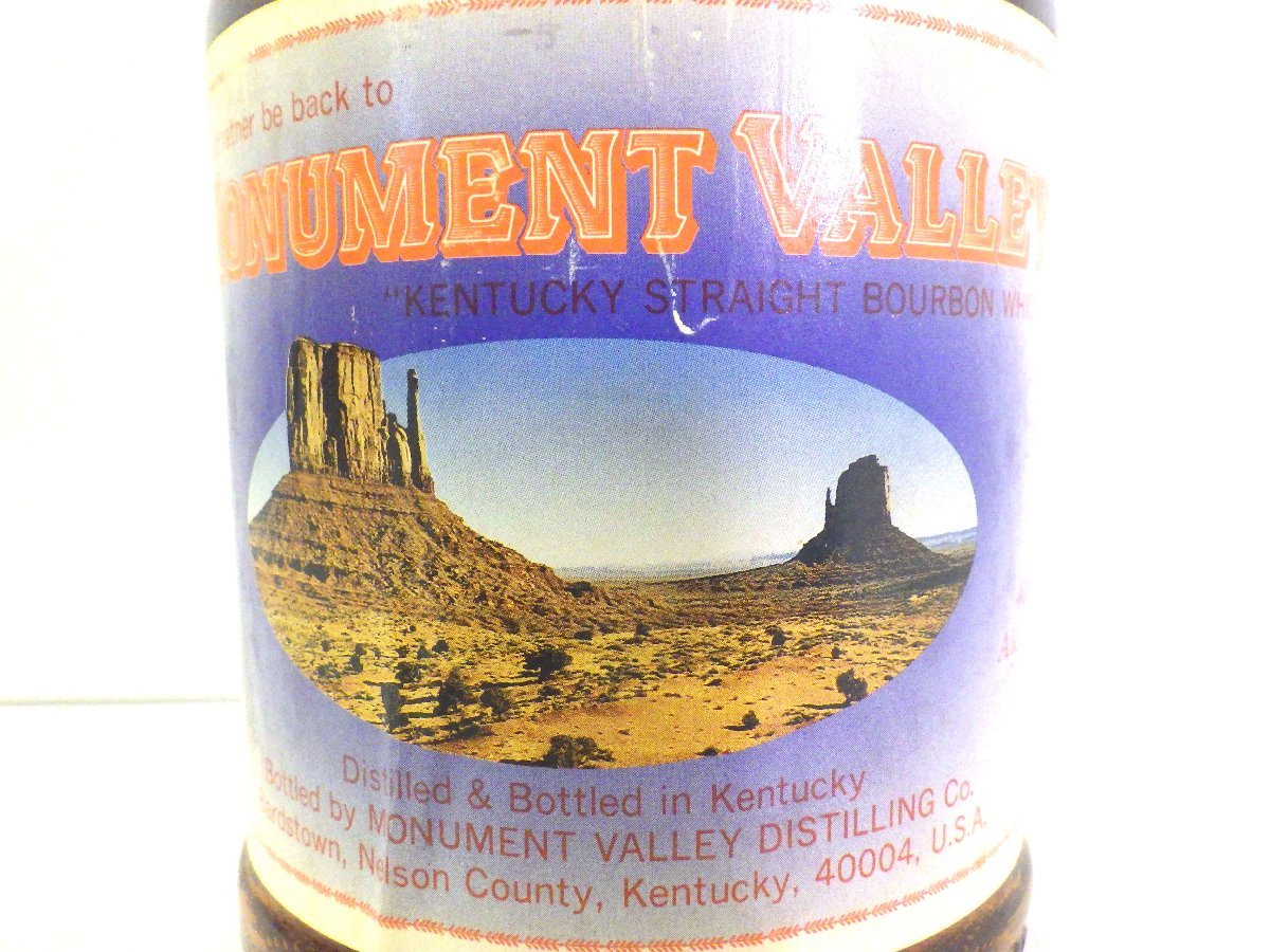 古酒 未開栓 MONUMENT VALLEY モニュメント バレー 12年 ケンタッキー
