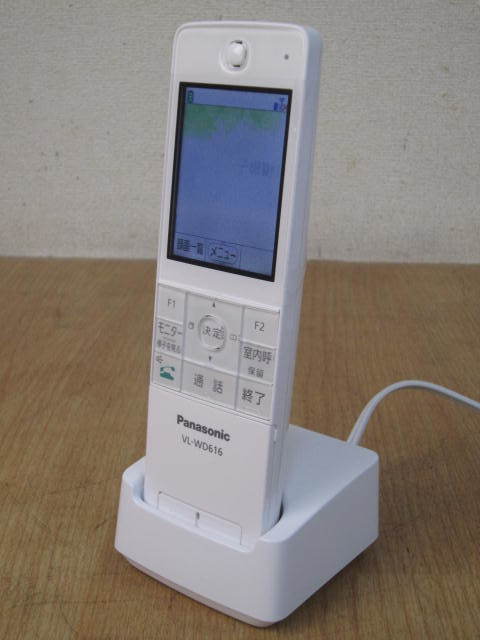 Panasonic ワイヤレスモニター子機 VL-WD616 充電台付き 美品