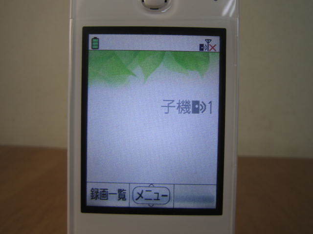 Panasonic ワイヤレスモニター子機 VL-WD616 充電台付き 美品