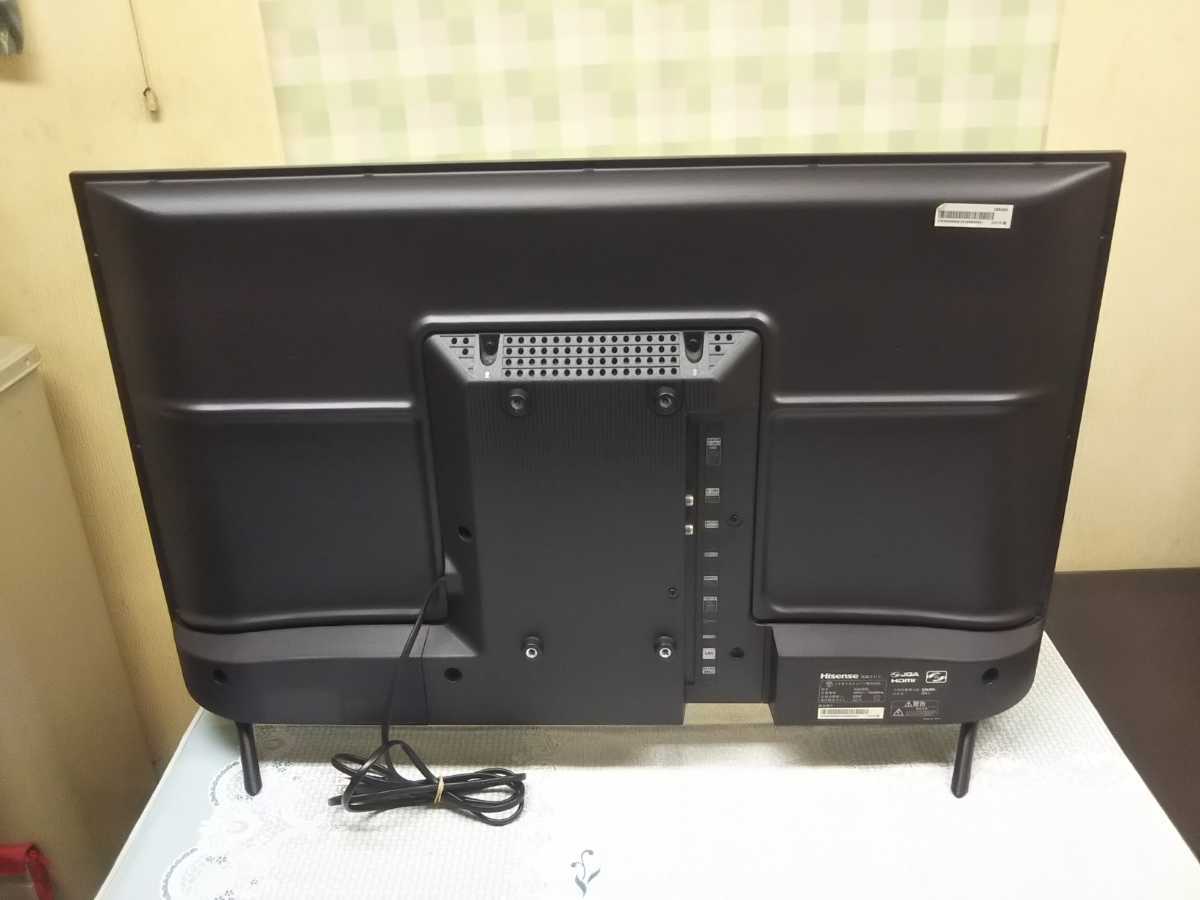 ジャンク 液晶割れ.通電確認済み2021年製 Hisense ハイセンス 液晶