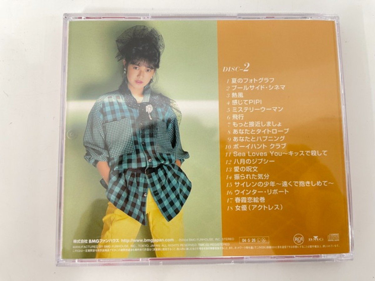 ▽ 【不揃CD4枚 石川秀美BOX COMPLETE SINGLE COLLECTION】003-02301