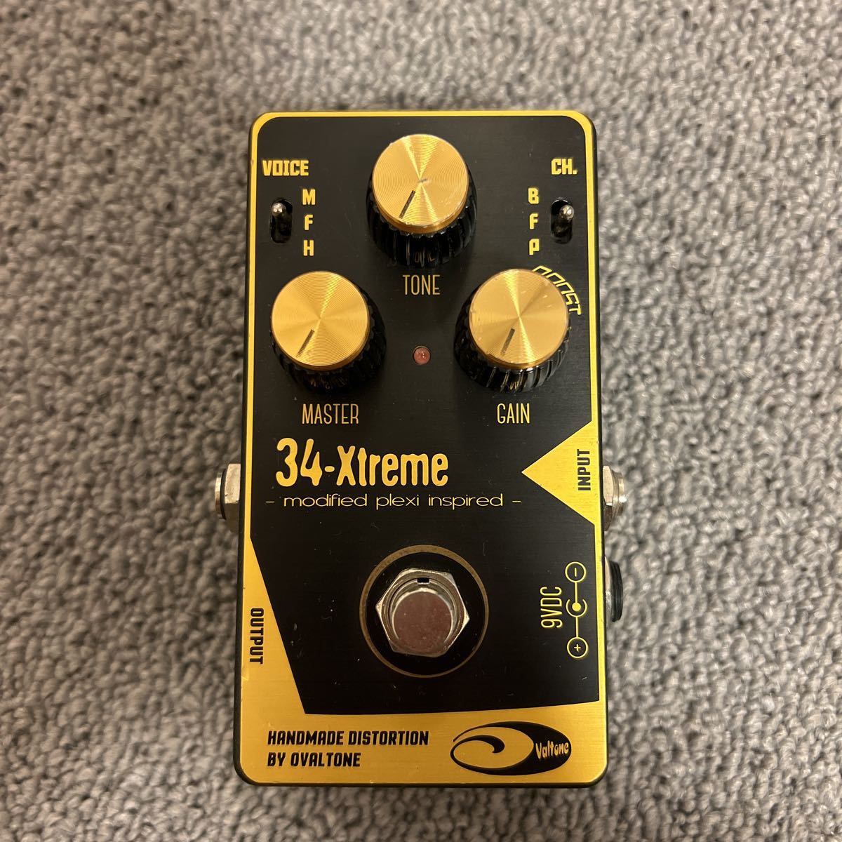  OVALTONE 34-Xtreme(オーバードライブ)｜売買されたオークション情報、yahooの商品情報をアーカイブ公開 - オークファン エフェクター