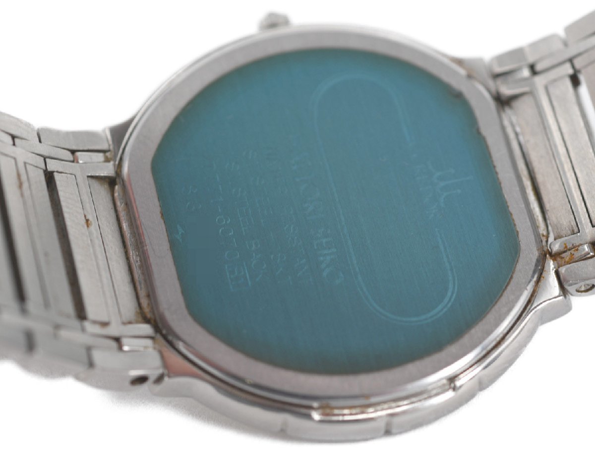 中古品] 稼働品【SEIKO】 セイコー クレドール 7771-6070 メンズ K18KT 