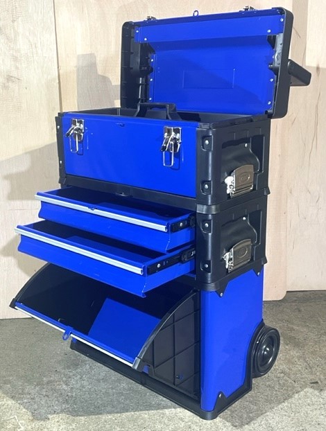 新品 Blue-point ブルーポイント 三分割 BLPHTB 工具箱 Snap-on