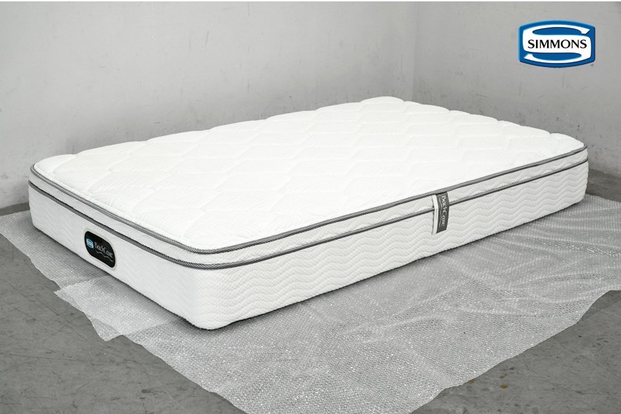515 極美品 Simmons(シモンズ ) BACK CARE4 (バックケア4) 6.5インチユーロトップマットレス セミダブルサイズ14万