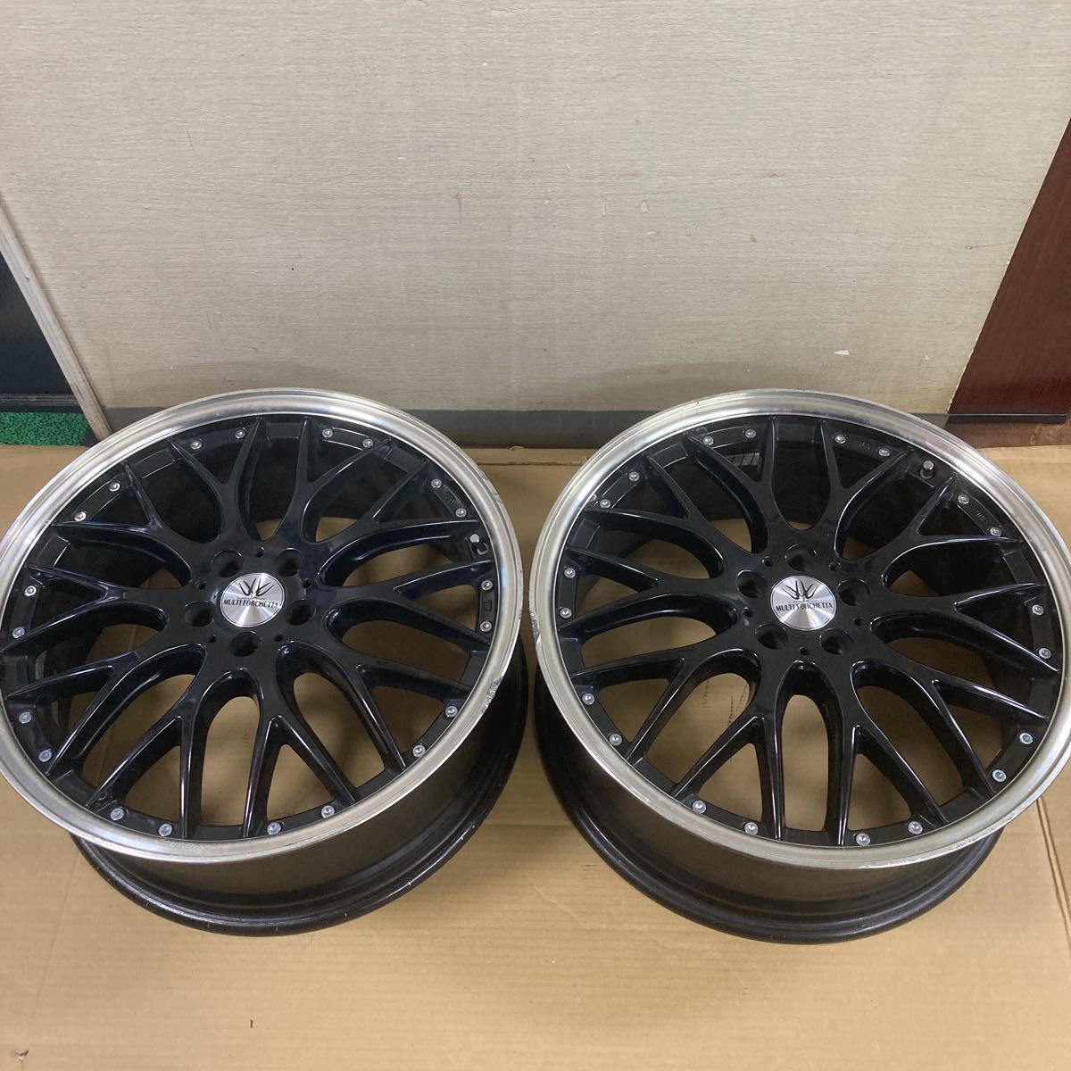 中古 19インチホイール ロクサーニ 632 LDXARNY BADX MULTI FORCHETTA 