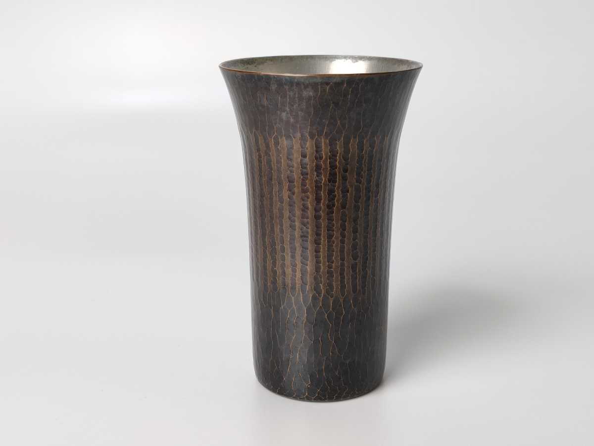玉川堂 鎚起銅器 カップ 酒器 ビアカップ 銅製タンブラー 送料無料 鎚