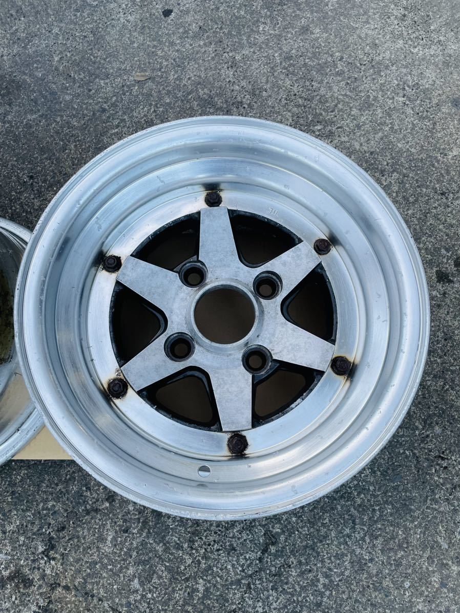 当時物 希少サイズ 13インチ 7J ±0 ロンシャン XR-4 114.3 4穴 SSR 