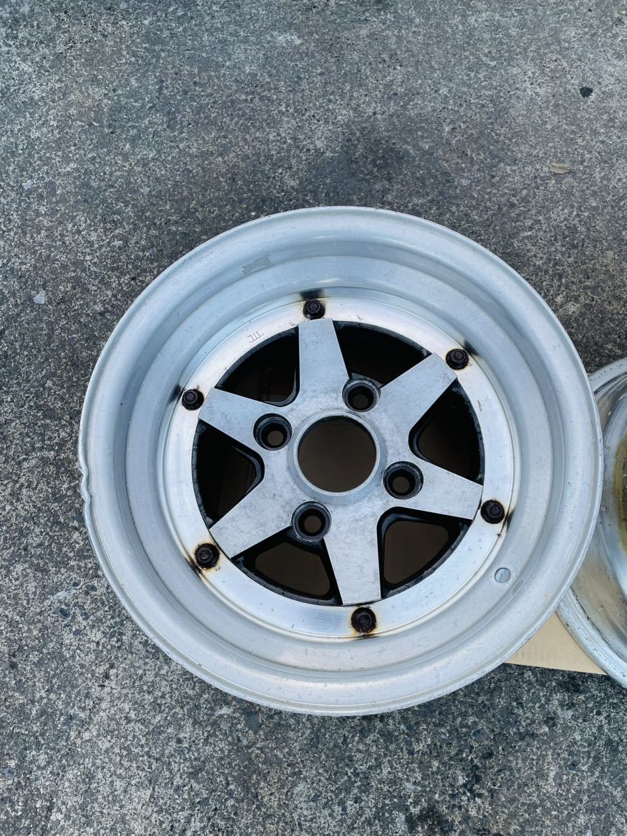 当時物 希少サイズ 13インチ 7J ±0 ロンシャン XR-4 114.3 4穴 SSR
