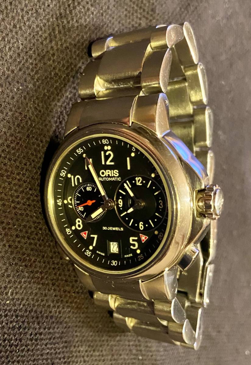 稼動品☆正規品 ORIS オリス 08 04589ワールドタイマー 自動巻き Cal