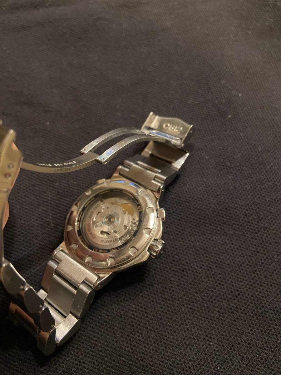 稼動品☆正規品 ORIS オリス 08 04589ワールドタイマー 自動巻き Cal