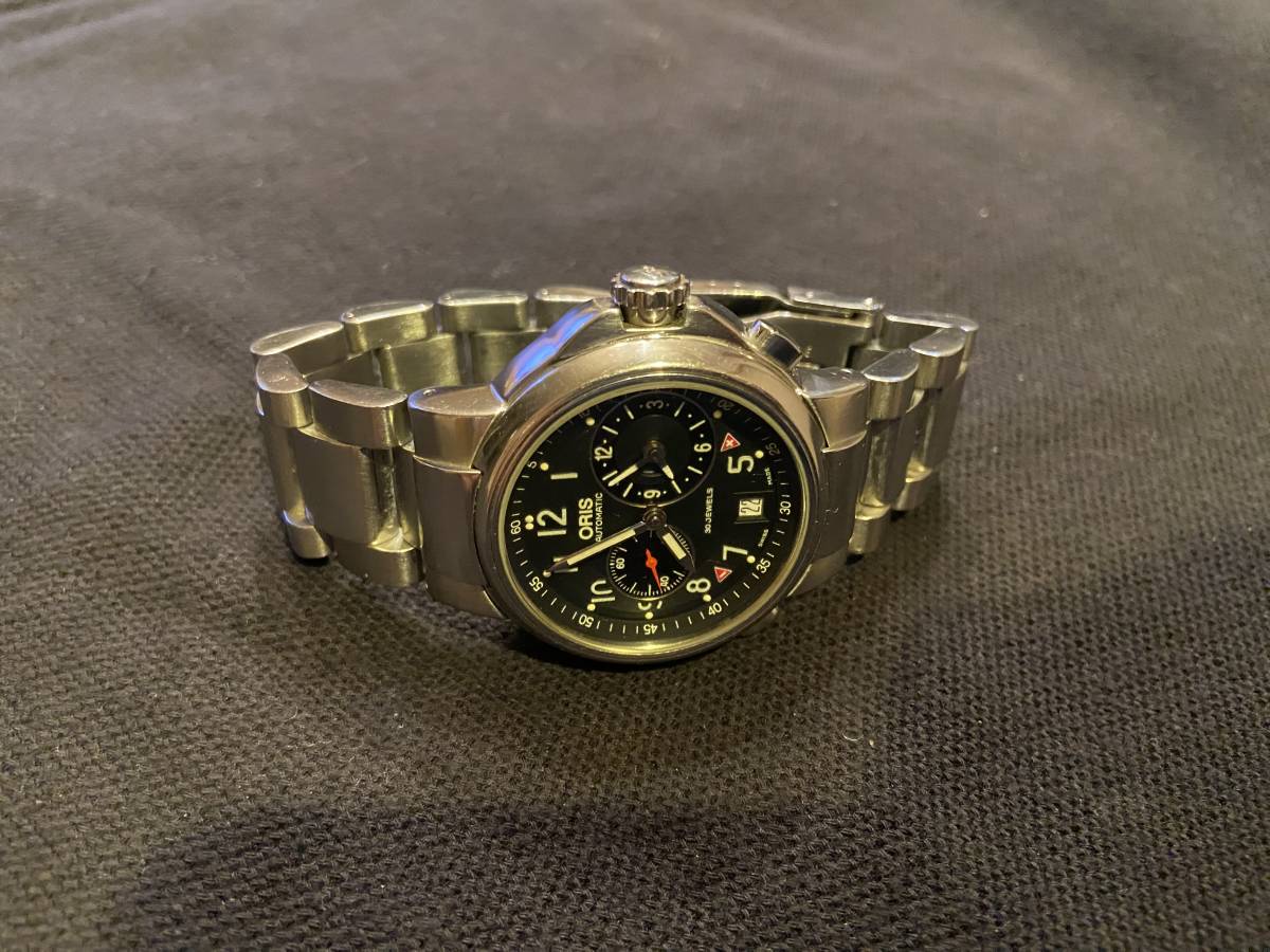 稼動品☆正規品 ORIS オリス 08 04589ワールドタイマー 自動巻き Cal