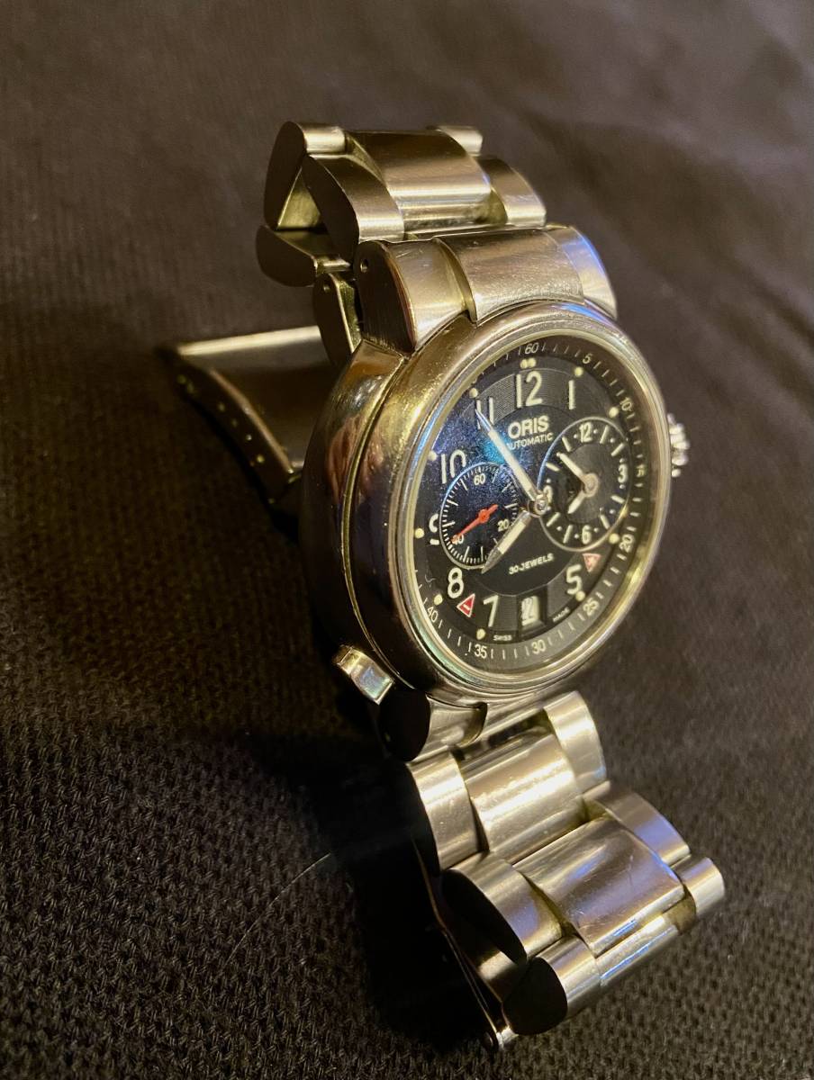 稼動品☆正規品 ORIS オリス 08 04589ワールドタイマー 自動巻き Cal