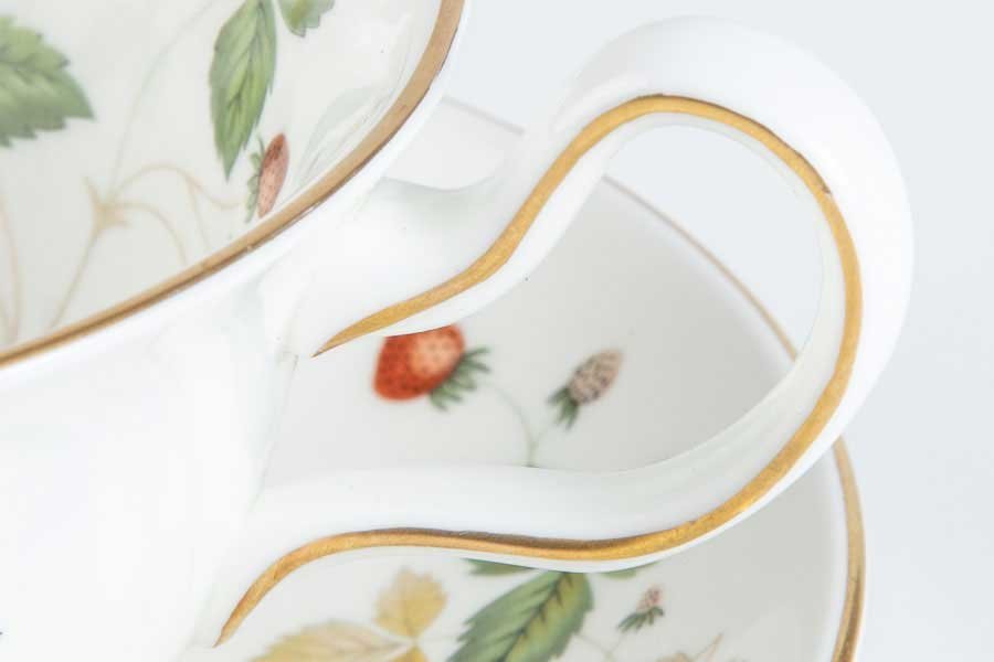 ワイルドストロベリー WEDGWOOD ウェッジウッド 【洋食器】『 WEDGWOOD ワイルドストロベリー カップ&ソーサー プレート 3種セット 14324 』 ウェッジウッド ティーカップ イギリス