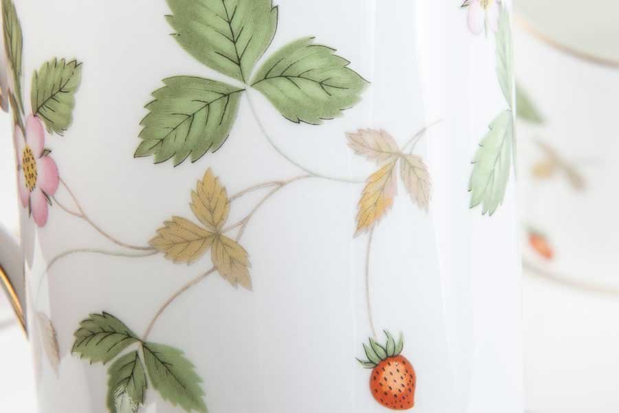 ワイルドストロベリー WEDGWOOD ウェッジウッド 【洋食器】『 WEDGWOOD ワイルドストロベリー カップ&ソーサー プレート 3種セット 14324 』 ウェッジウッド ティーカップ イギリス