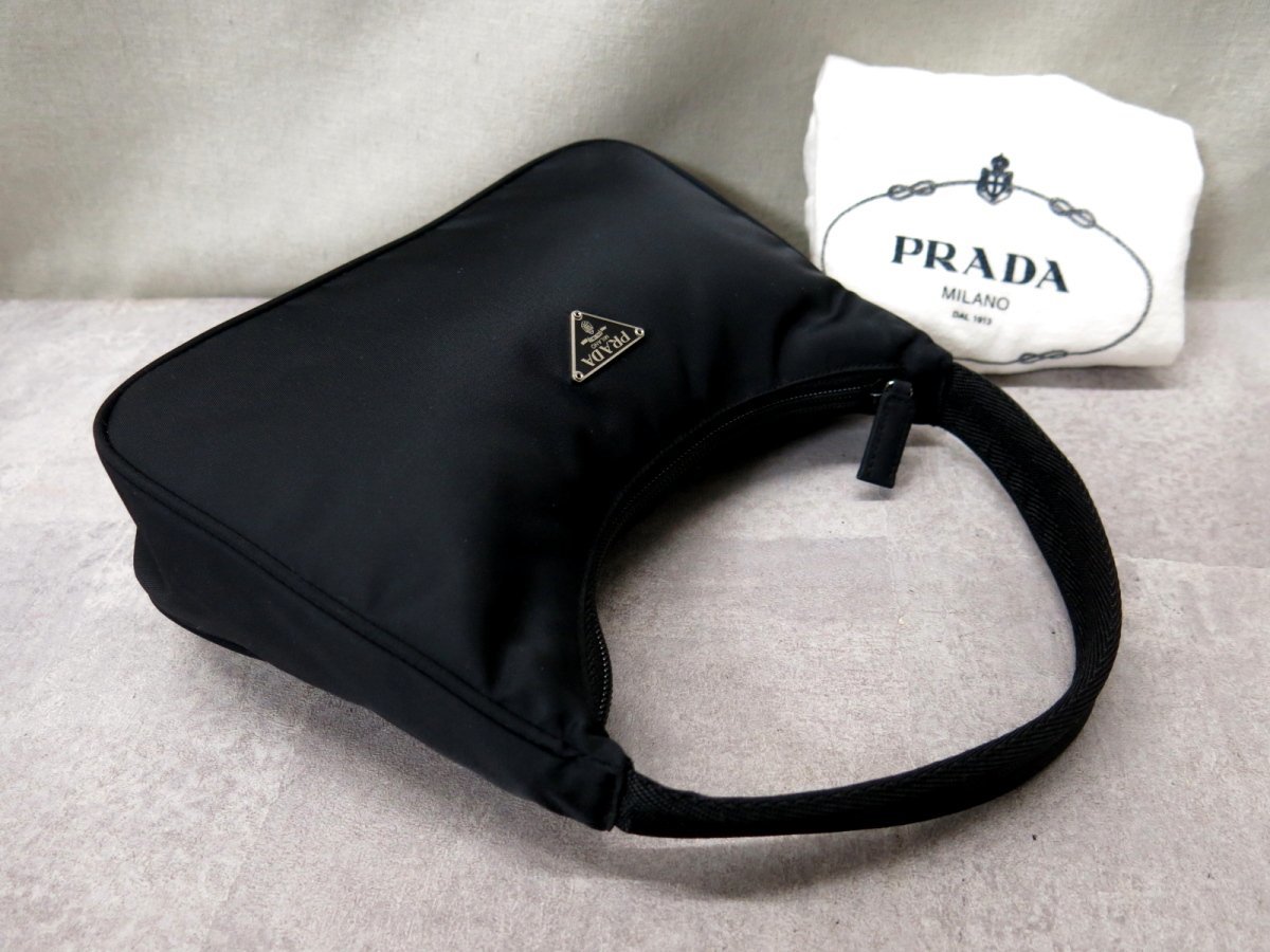 ○超美品○新品同様○PRADA プラダ○ポコノ ナイロン○ミニ ハンド 
