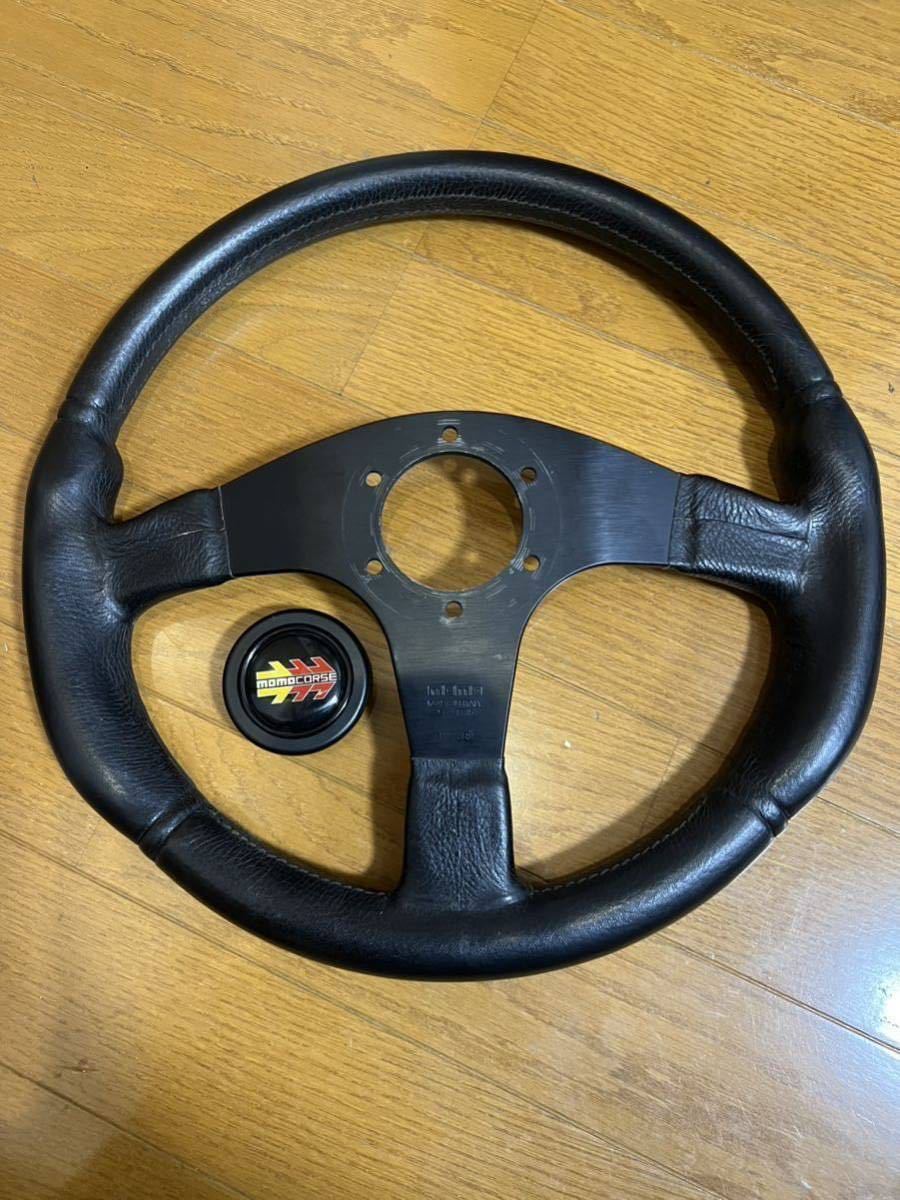 MOMO モモ ヴェローチェ ステアリング 35 φ 1992年 当時物 旧車 MOMO