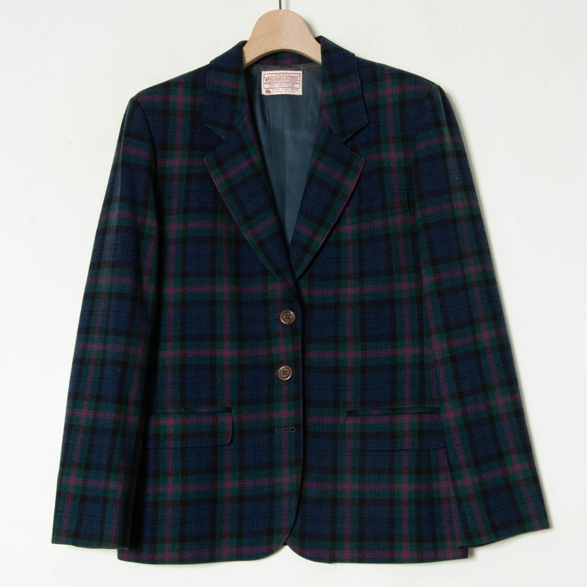 1円スタート】USA製 PENDLETON ペンドルトン タータンチェック 